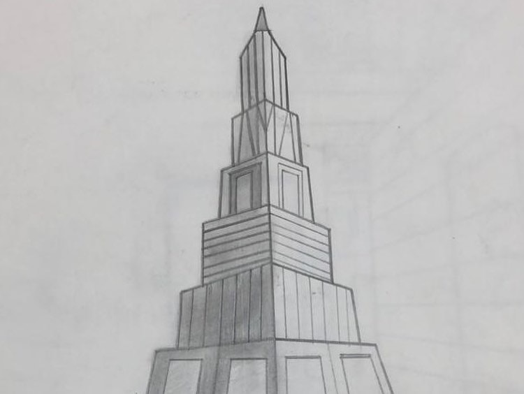 Perspective Sketches & Drawings: How to Draw Buildings (Teens ages 13-18)